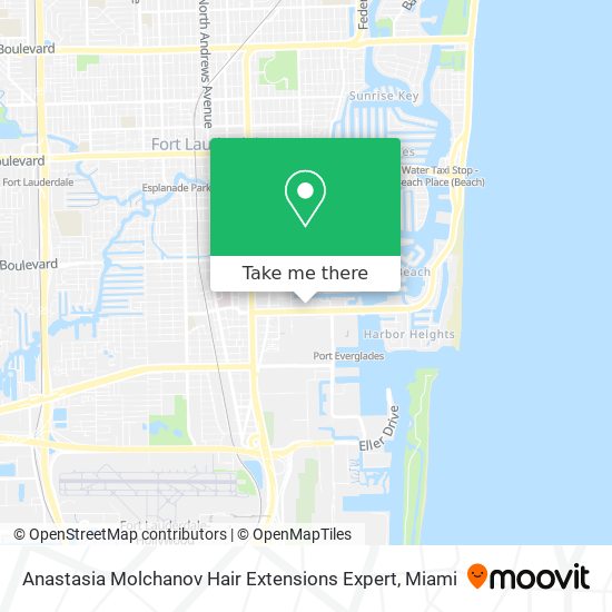 Anastasia Molchanov Hair Extensions Expert map