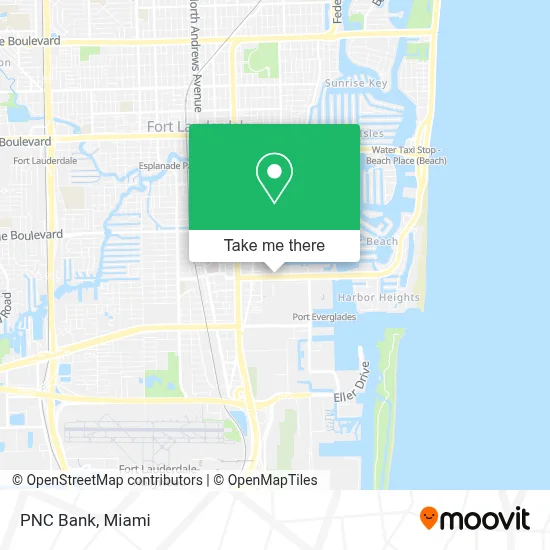 PNC Bank map