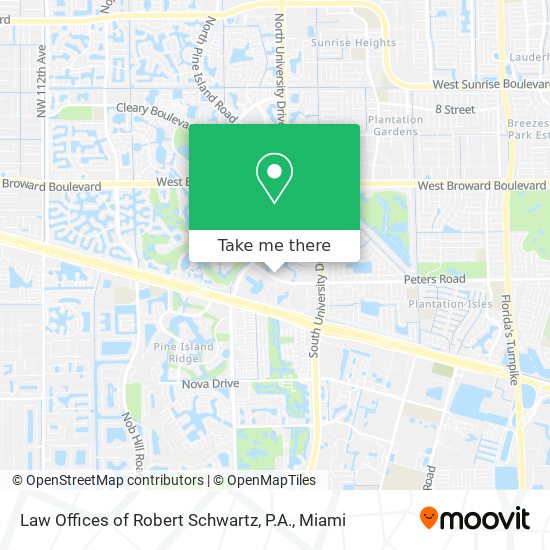 Law Offices of Robert Schwartz, P.A. map