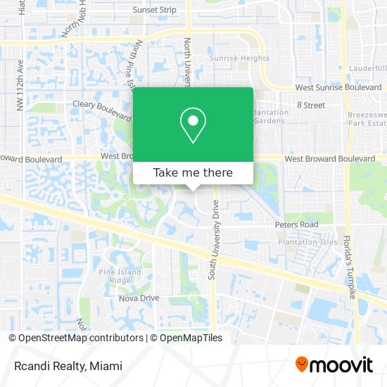 Rcandi Realty map