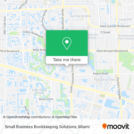 Small Business Bookkeeping Solutions map