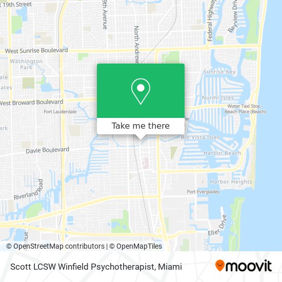 Scott LCSW Winfield Psychotherapist map