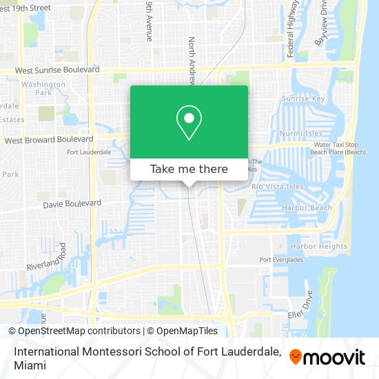 Mapa de International Montessori School of Fort Lauderdale