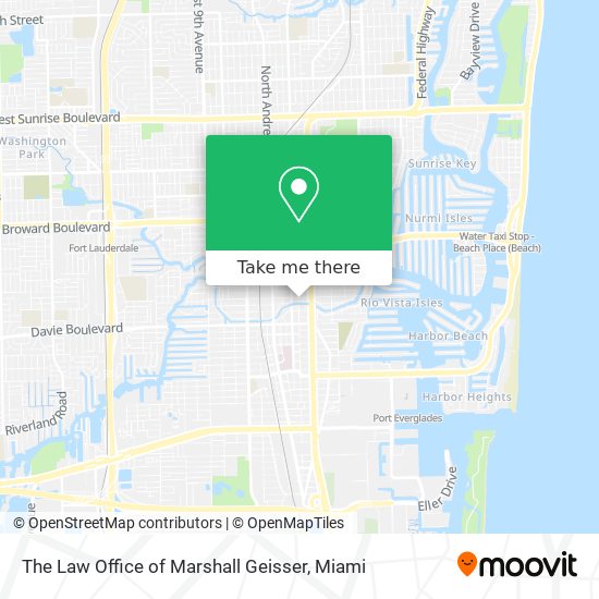 The Law Office of Marshall Geisser map