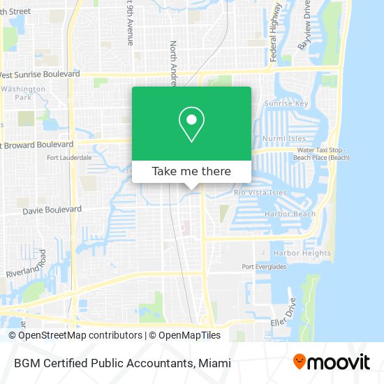 BGM Certified Public Accountants map