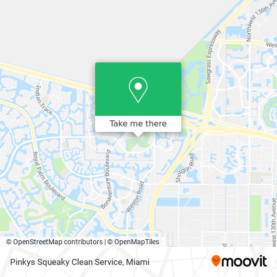 Pinkys Squeaky Clean Service map