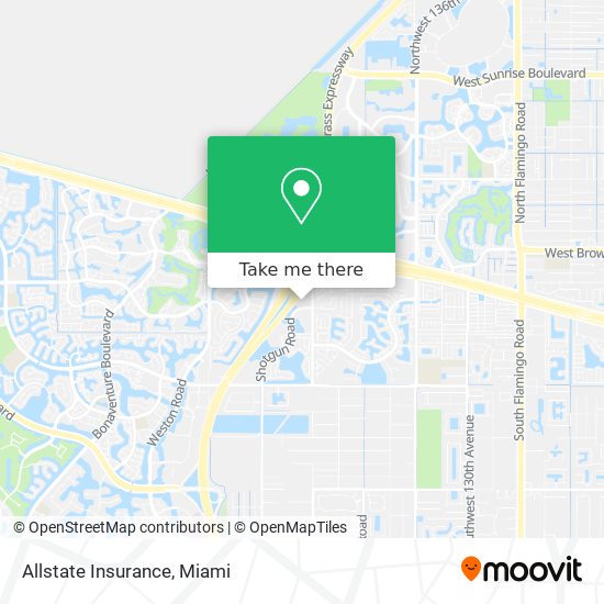 Allstate Insurance map