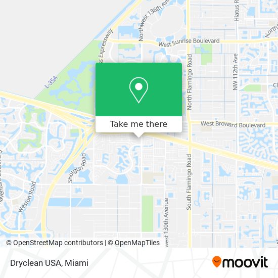 Mapa de Dryclean USA