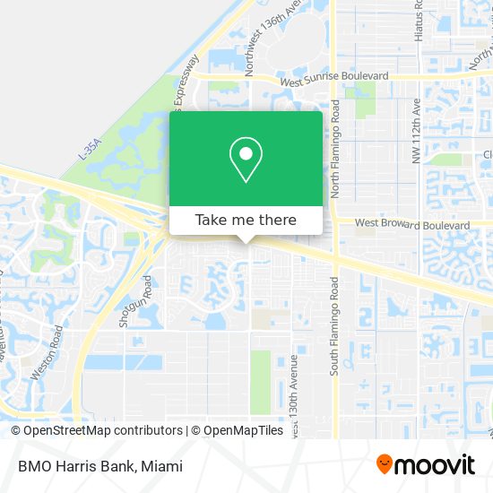 BMO Harris Bank map