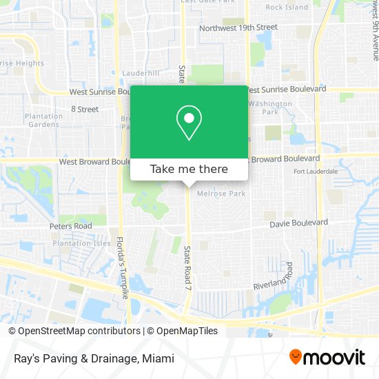 Mapa de Ray's Paving & Drainage