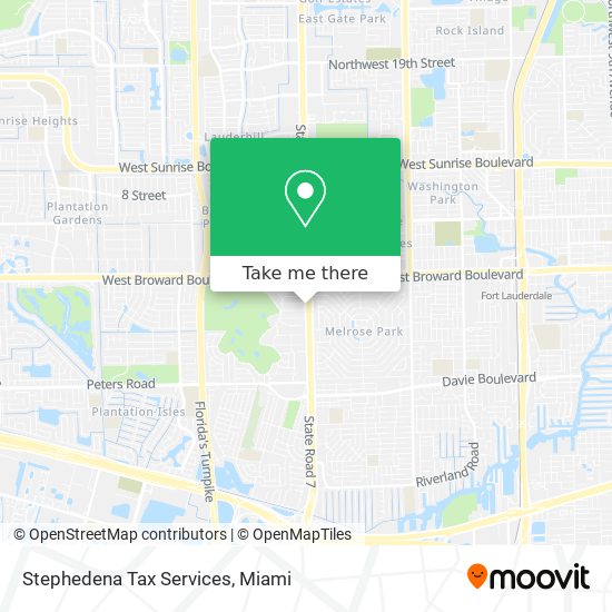 Stephedena Tax Services map