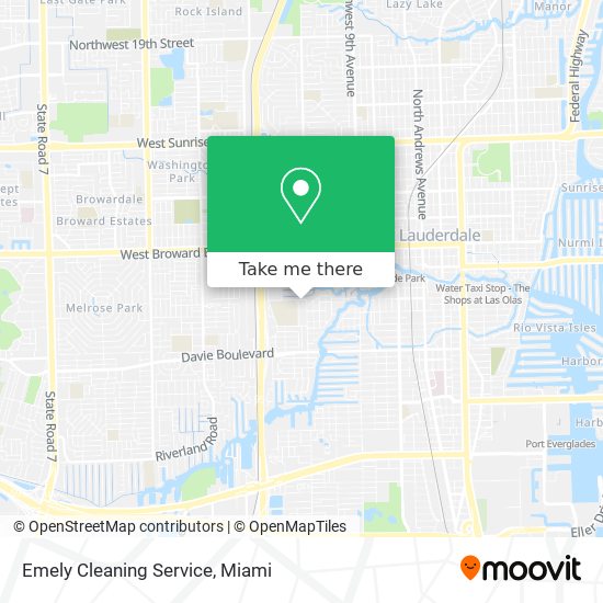 Emely Cleaning Service map