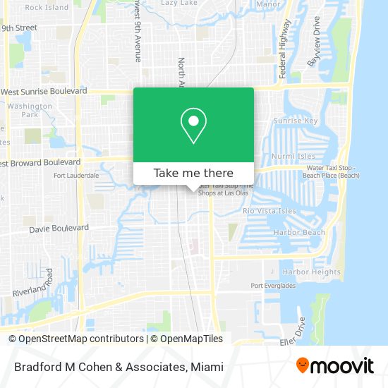 Bradford M Cohen & Associates map