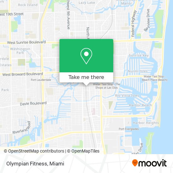 Mapa de Olympian Fitness