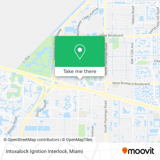 Intoxalock Ignition Interlock map