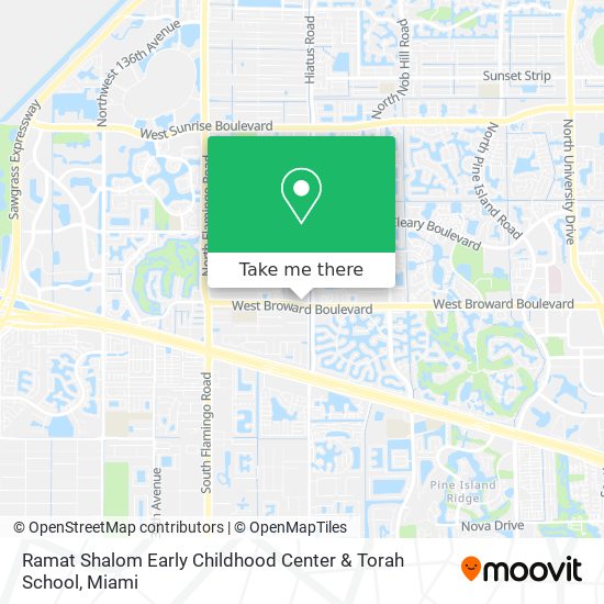 Ramat Shalom Early Childhood Center & Torah School map