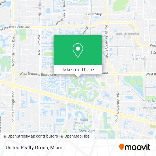 United Realty Group map