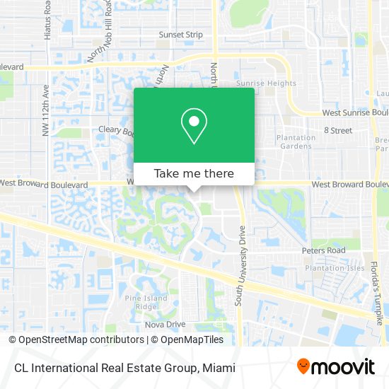 CL International Real Estate Group map