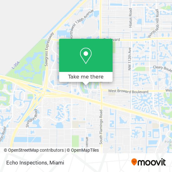 Mapa de Echo Inspections