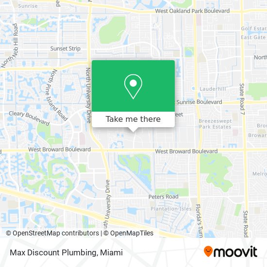 Max Discount Plumbing map