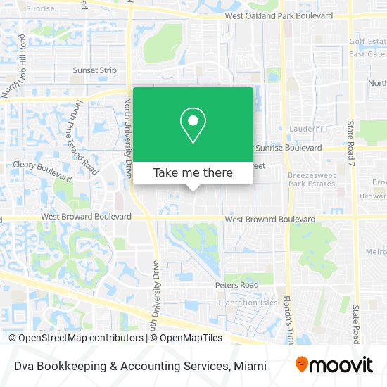 Mapa de Dva Bookkeeping & Accounting Services