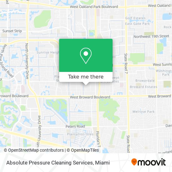 Absolute Pressure Cleaning Services map