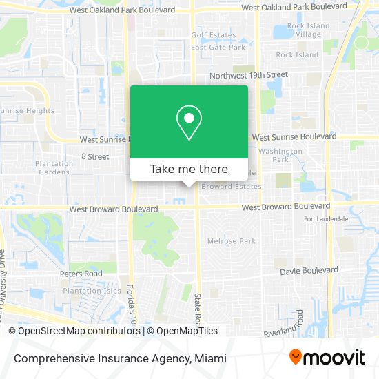 Mapa de Comprehensive Insurance Agency