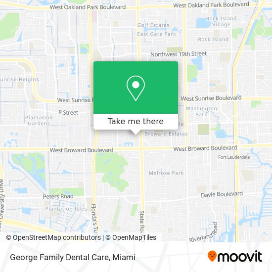 Mapa de George Family Dental Care