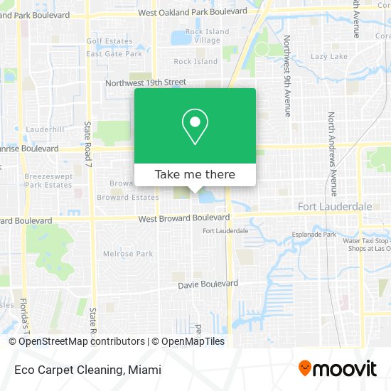 Eco Carpet Cleaning map