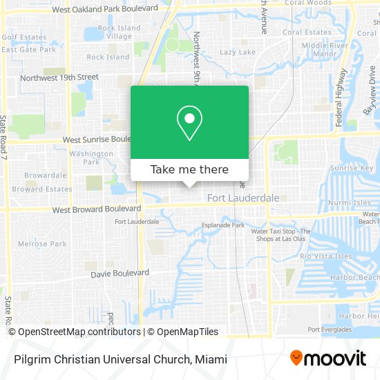 Pilgrim Christian Universal Church map