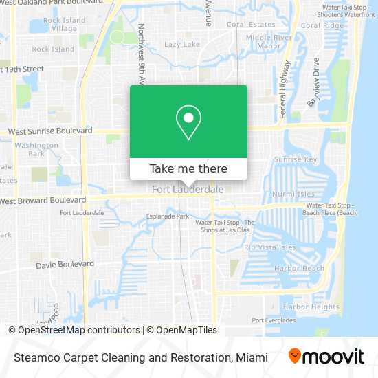 Steamco Carpet Cleaning and Restoration map