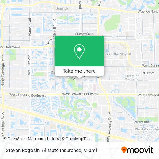 Steven Rogosin: Allstate Insurance map