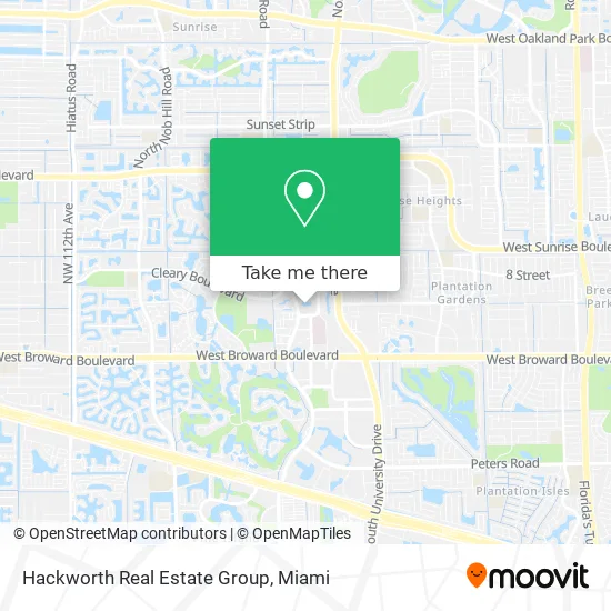 Hackworth Real Estate Group map