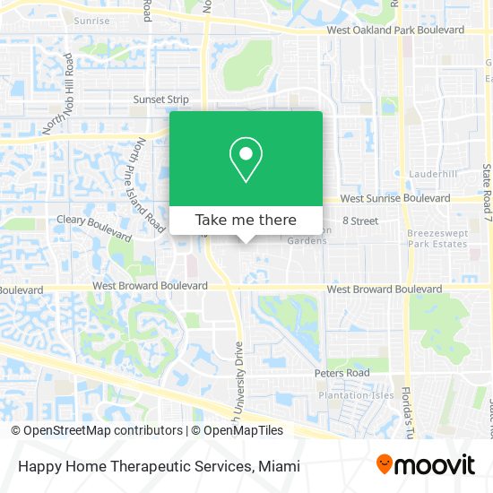 Happy Home Therapeutic Services map