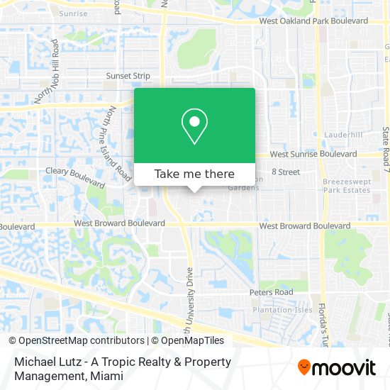 Mapa de Michael Lutz - A Tropic Realty & Property Management