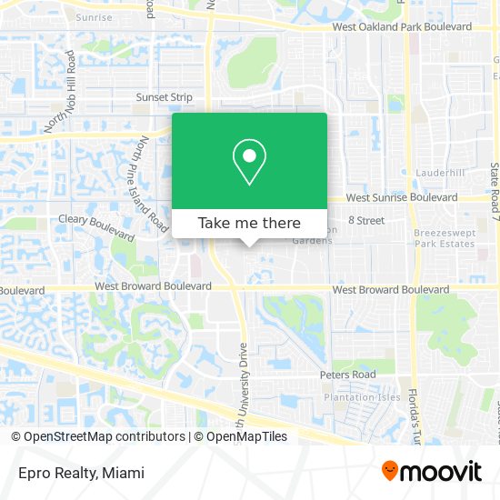 Epro Realty map