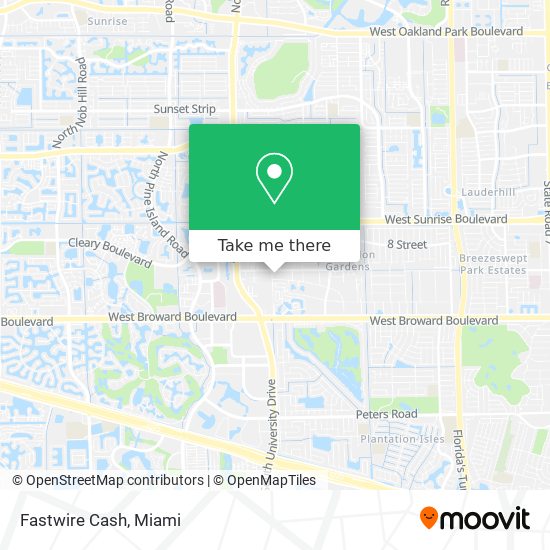 Fastwire Cash map