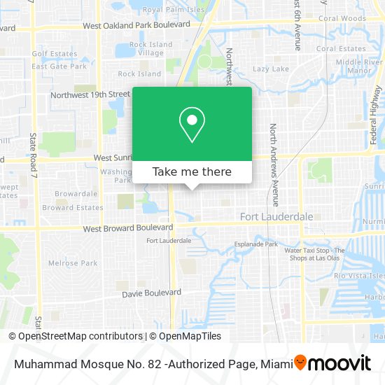 Muhammad Mosque No. 82 -Authorized Page map