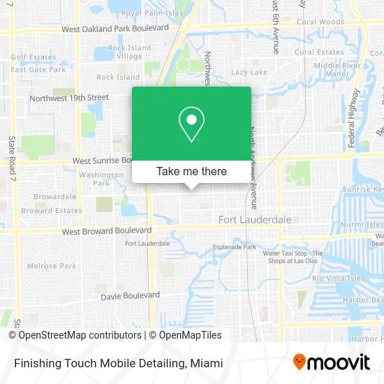 Finishing Touch Mobile Detailing map