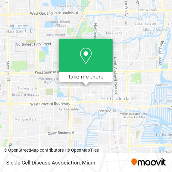 Sickle Cell Disease Association map