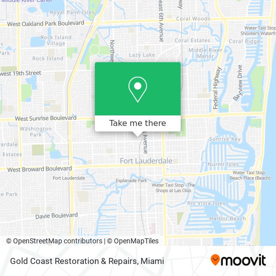 Mapa de Gold Coast Restoration & Repairs