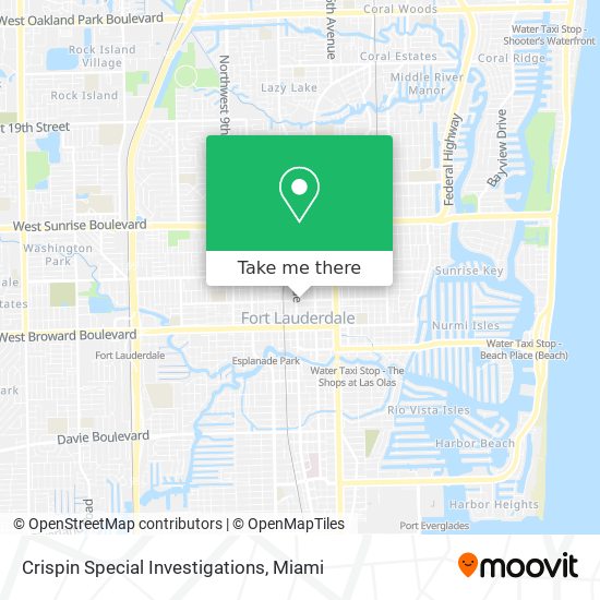 Crispin Special Investigations map