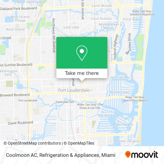 Mapa de Coolmoon AC, Refrigeration & Appliances