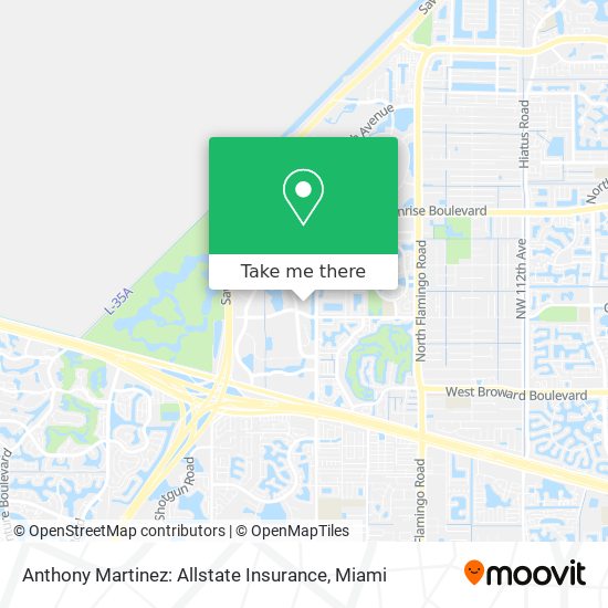 Mapa de Anthony Martinez: Allstate Insurance