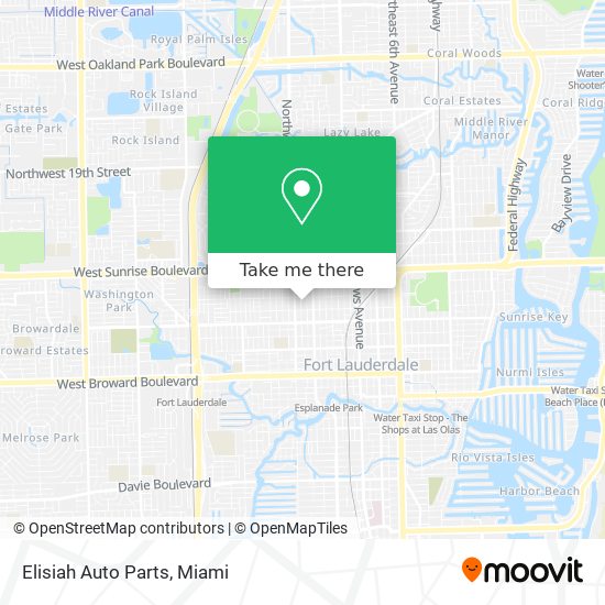 Elisiah Auto Parts map