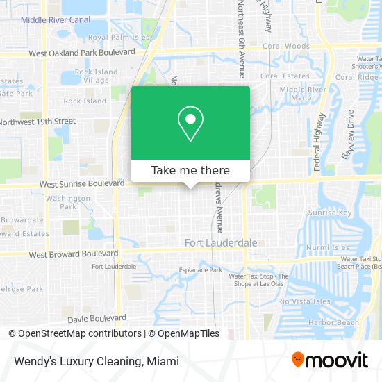 Mapa de Wendy's Luxury Cleaning