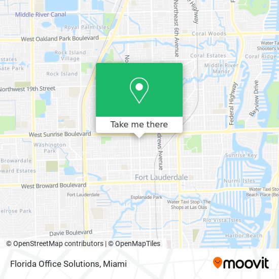 Mapa de Florida Office Solutions