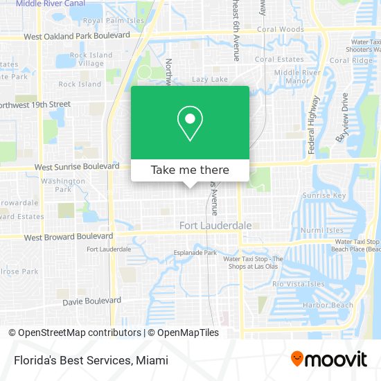 Mapa de Florida's Best Services