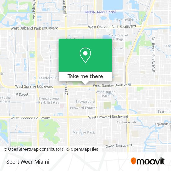 Sport Wear map