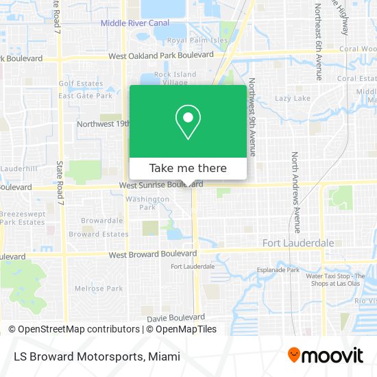 LS Broward Motorsports map